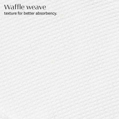 T3 Luxe Turban Towel – Soft Microfiber Hair Drying Towel with Waffle Texture, Tapered Design, Comfortable Fit for Most Hair Lengths