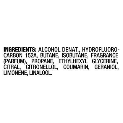 Axe Ice Chill Deodorant Body Spray – Frozen Lemon & Eucalyptus – 4 oz (Pack of 3) Avelisse