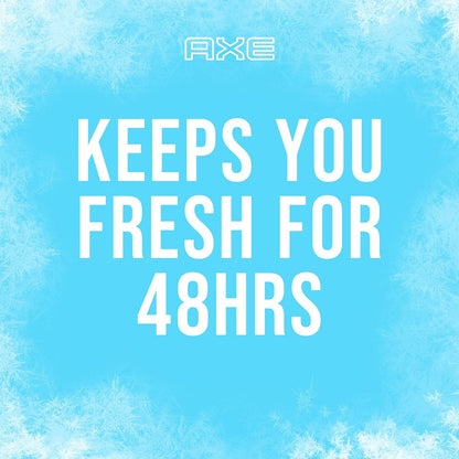 Axe Ice Chill Deodorant Body Spray – Frozen Lemon & Eucalyptus – 4 oz (Pack of 3) Avelisse