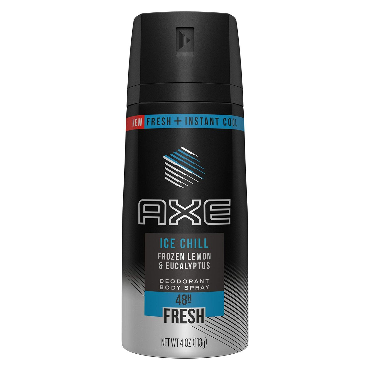 Axe Ice Chill Deodorant Body Spray – Frozen Lemon & Eucalyptus – 4 oz (Pack of 3) Avelisse