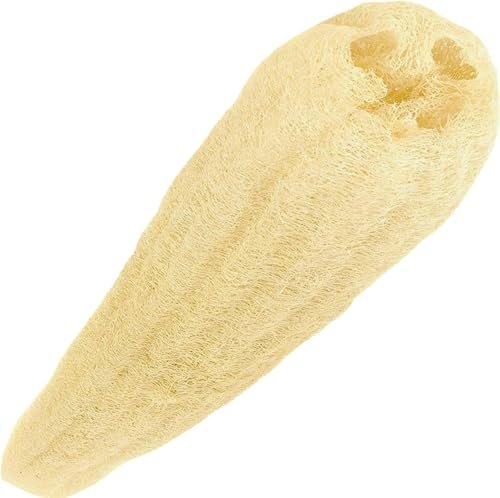 NileCart 22 Inch Egyptian Loofah Natural Luffa Sponges for Shower - Exfoliating Body Scrubber for Men & Women Avelisse