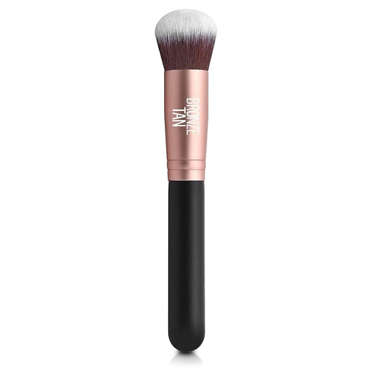 Bronze Tan Self Tanning Brush for Face & Kabuki Self Tanner Brush – Premium Sunless Tanner Applicator for Flawless, Streak-Free Glow