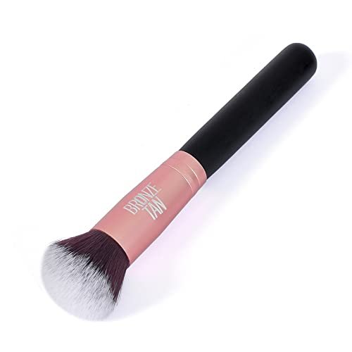 Bronze Tan Self Tanning Brush for Face & Kabuki Self Tanner Brush – Premium Sunless Tanner Applicator for Flawless, Streak-Free Glow - görsel 14