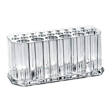 Clear Acrylic Makeup Eyeliner Lip Liner Holder Organizer – 26 Spaces by Miaowater