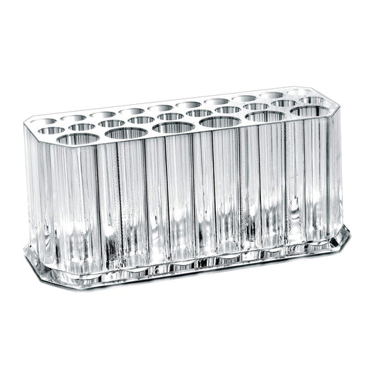 Clear Acrylic Makeup Eyeliner Lip Liner Holder Organizer – 26 Spaces by Miaowater