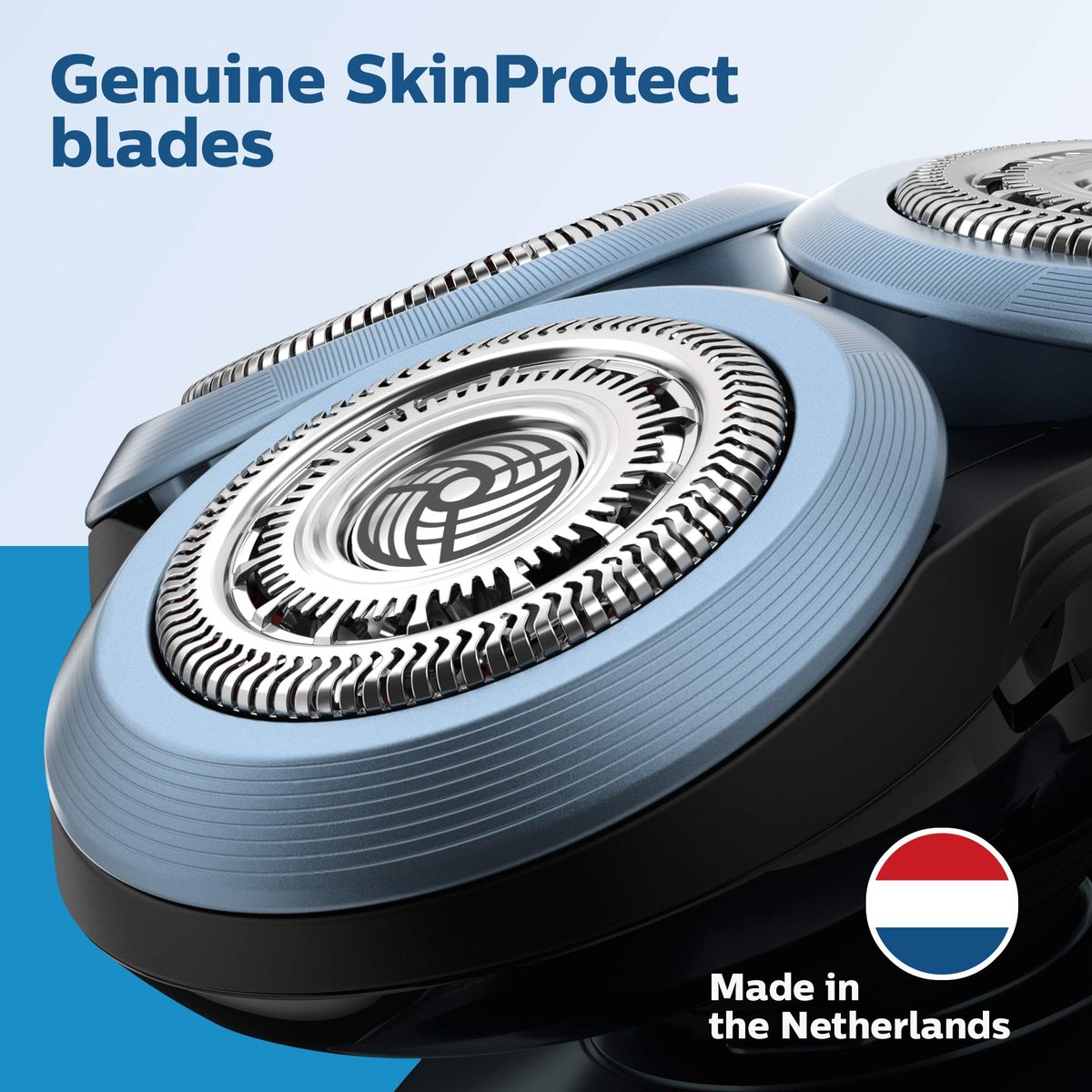 Philips Norelco Genuine SH60/72 Shaving Heads Replacement for Series 6000 - Silver Avelisse