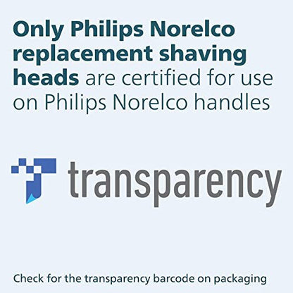 Philips Norelco Genuine SH60/72 Shaving Heads Replacement for Series 6000 - Silver Avelisse