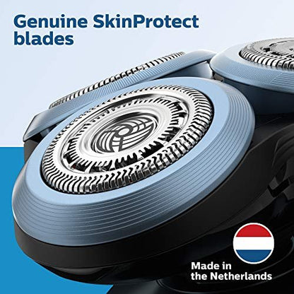 Philips Norelco Genuine SH60/72 Shaving Heads Replacement for Series 6000 - Silver Avelisse