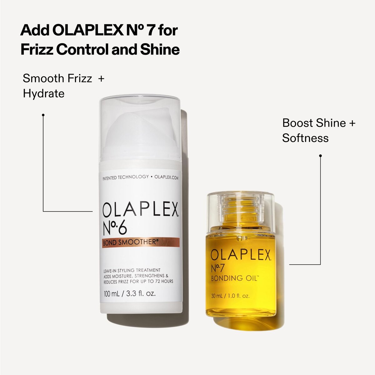 Olaplex Nº. 6 Bond Smoother Leave-In Styling Treatment – Frizz Control & Bond Repair for All Hair Types (3.3 oz) - görsel 16