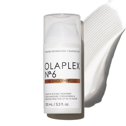 Olaplex Nº. 6 Bond Smoother Leave-In Styling Treatment – Frizz Control & Bond Repair for All Hair Types (3.3 oz)