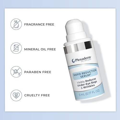 Plexaderm Rapid Reduction Eye Serum - Instantly Reduce Under-Eye Bags, Wrinkles & Dark Circles Avelisse