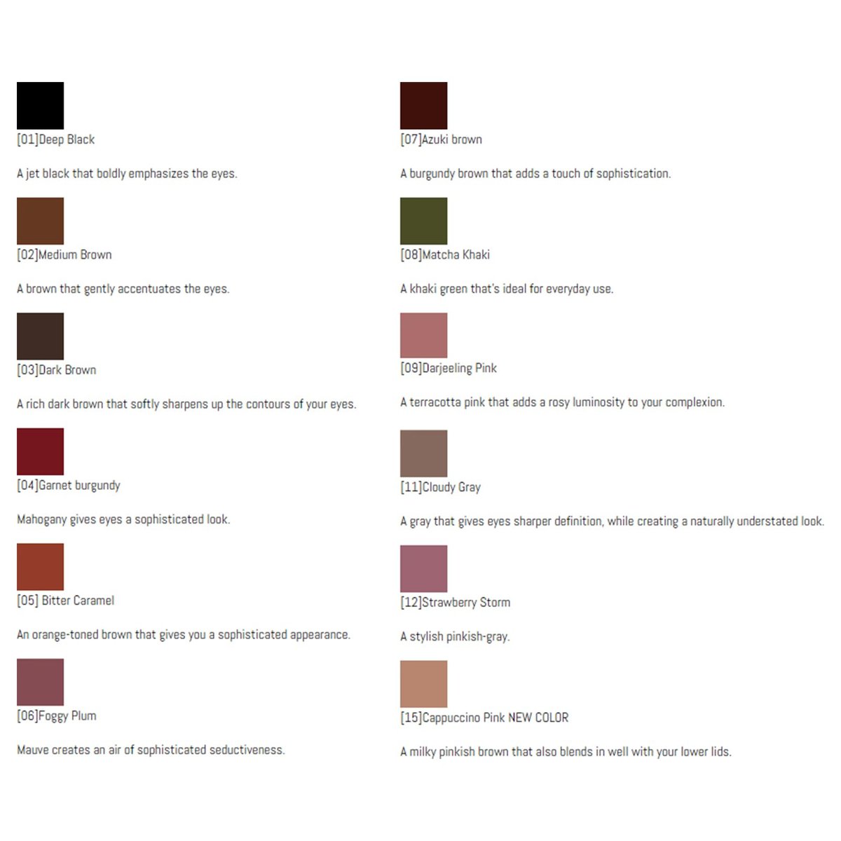 CANMAKE Creamy Touch Liner 03 Dark Brown - Smooth, Smudge-Proof Eyeliner Pencil for Waterline & Sensitive Eyes - görsel 9