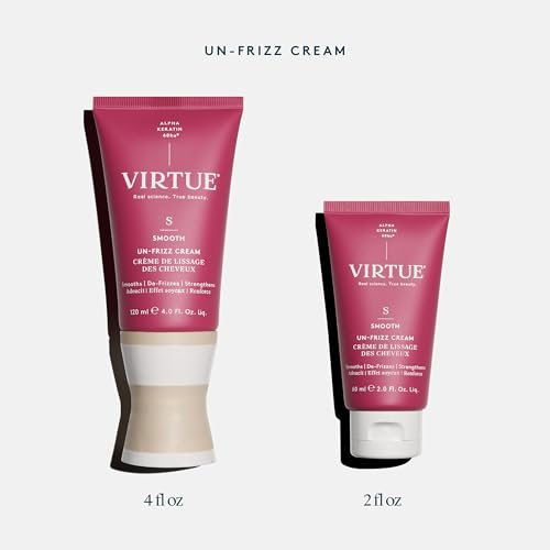 Virtue Un-Frizz Leave-In Hair Treatment for Curly Hair and Frizz Control, Sulfate Free, Color Safe, 2 Fl Oz - görsel 8