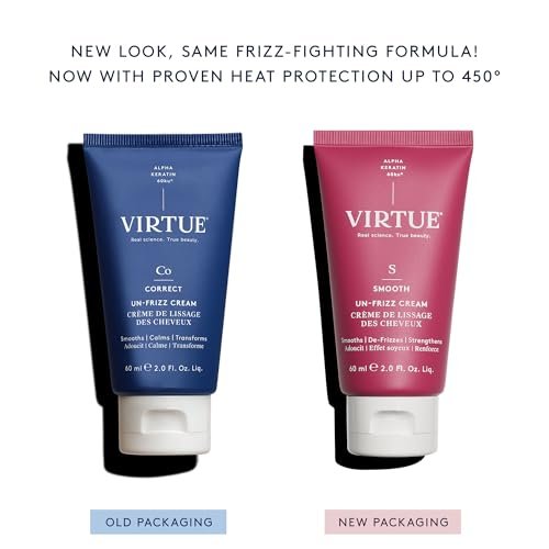 Virtue Un-Frizz Leave-In Hair Treatment for Curly Hair and Frizz Control, Sulfate Free, Color Safe, 2 Fl Oz - görsel 10