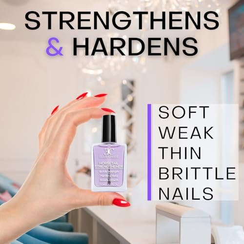 Ellie Chase Horsetail Nail Strengthener & Growth Treatment – Clear Formula, 0.5 oz – Repair Splits, Breaks, Thin, Weak, Chipped, Damaged, Cracked, Peeling Nails – Grow Strong, Hard, Thicker Nails - görsel 10
