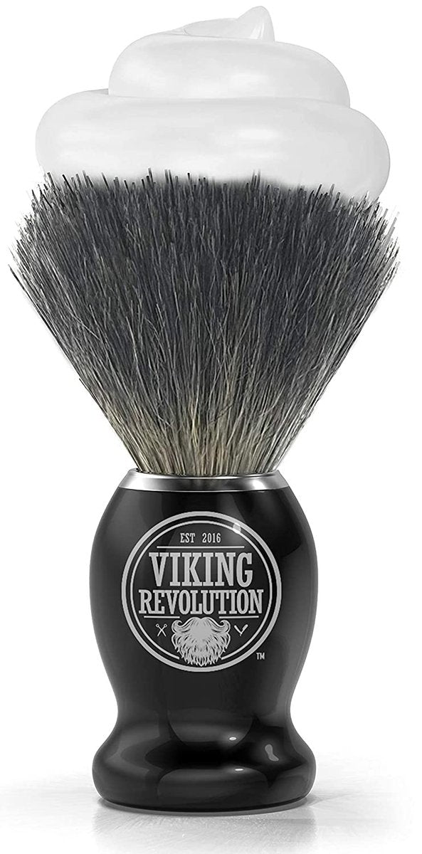 Viking Revolution Badger Hair Shaving Brush – Premium Wet Shaving Brush for Men - görsel 11
