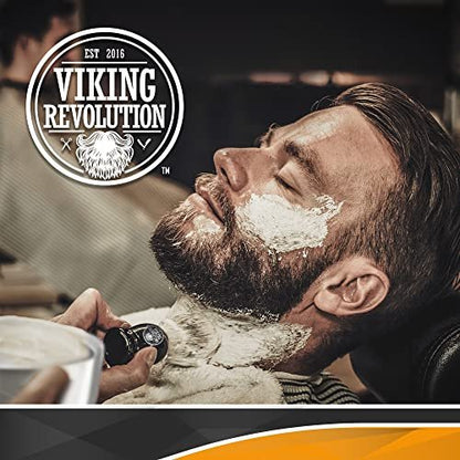 Viking Revolution Badger Hair Shaving Brush – Premium Wet Shaving Brush for Men