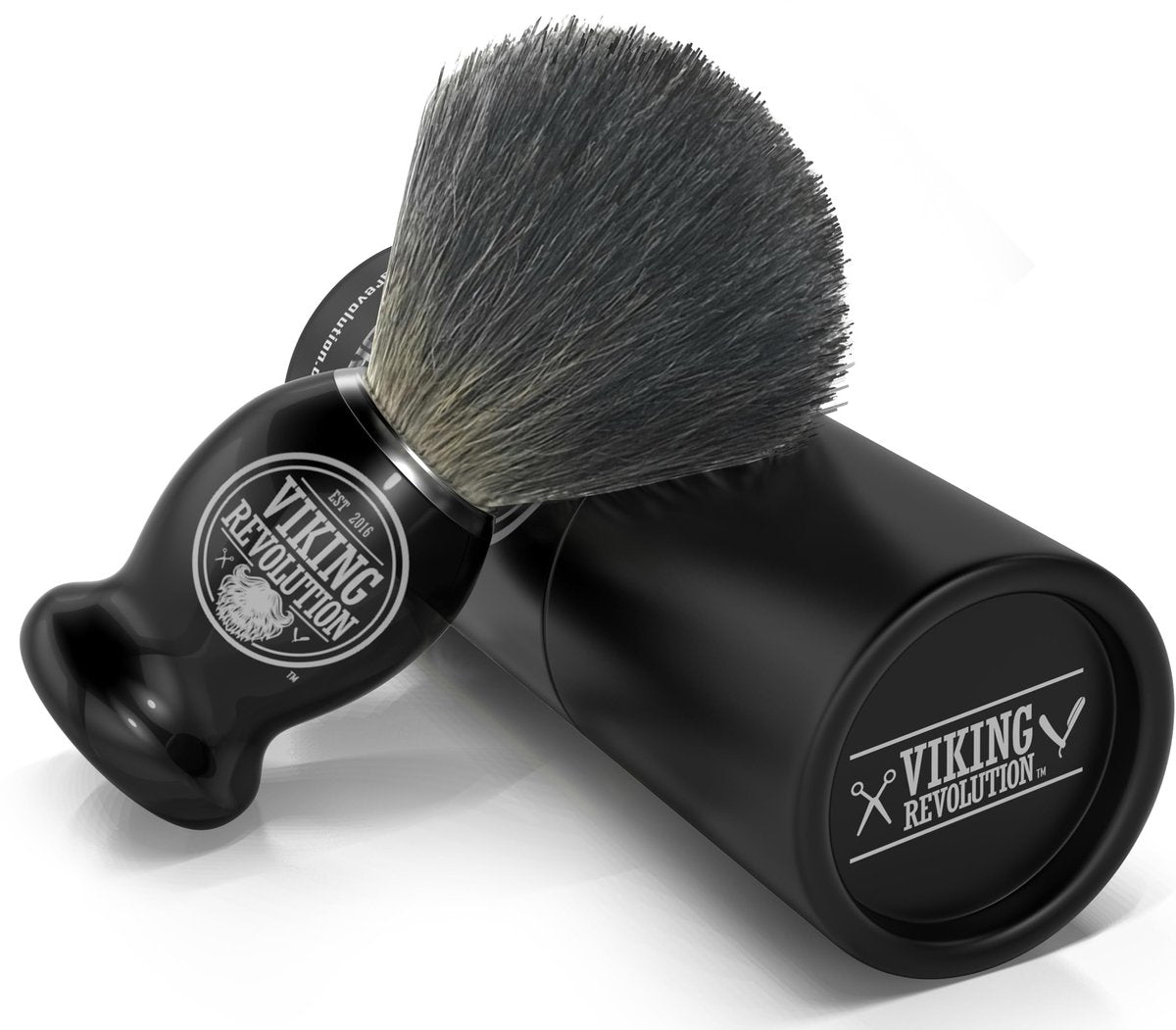 Viking Revolution Badger Hair Shaving Brush – Premium Wet Shaving Brush for Men - görsel 7