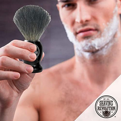 Viking Revolution Badger Hair Shaving Brush – Premium Wet Shaving Brush for Men
