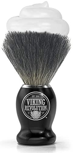 Viking Revolution Badger Hair Shaving Brush – Premium Wet Shaving Brush for Men - görsel 12