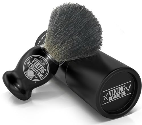 Viking Revolution Badger Hair Shaving Brush – Premium Wet Shaving Brush for Men - görsel 8