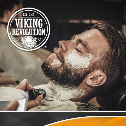 Viking Revolution Badger Hair Shaving Brush – Premium Wet Shaving Brush for Men