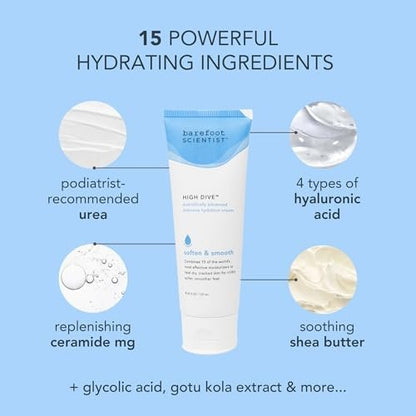 Barefoot Scientist High Dive Intensive Hydration Foot Therapy Cream - 4.06 oz Avelisse