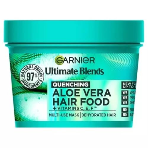Garnier Fructis Aloe Vera Hair Food 100h Moisture Multi-Use Mask for Dry Hair & Scalp - 400ml Avelisse