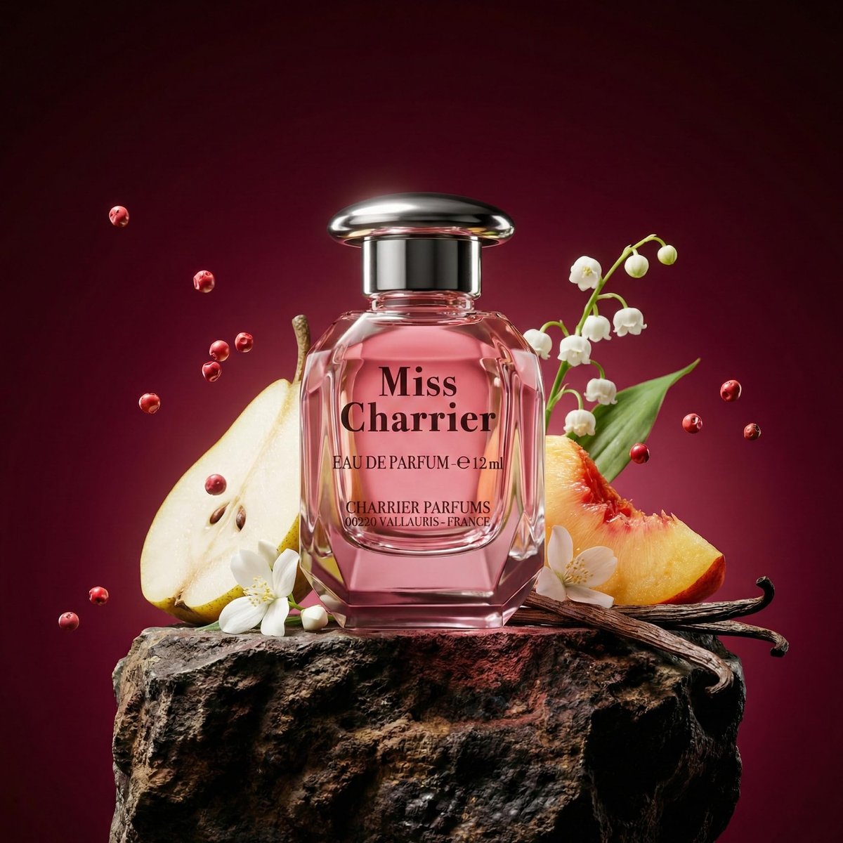 Charrier Parfums Collection de Luxe - 5 Eaux de Parfum Gift Set - 60 ml - Made in Provence, France - görsel 7