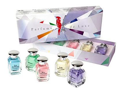 Charrier Parfums Collection de Luxe - 5 Eaux de Parfum Gift Set - 60 ml - Made in Provence, France
