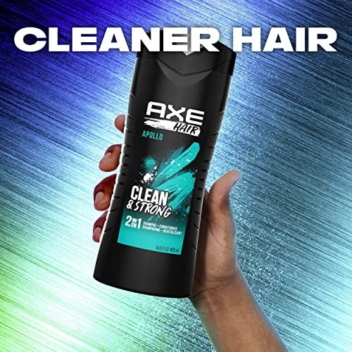 AXE Apollo 2 in 1 Shampoo and Conditioner, 16 oz - görsel 6