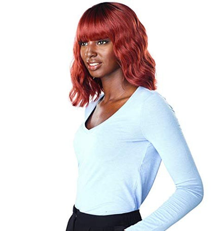 Sensationnel Synthetic Dashly Wig - UNIT 3 (1B Off Black) | Heat Resistant Fiber Wig