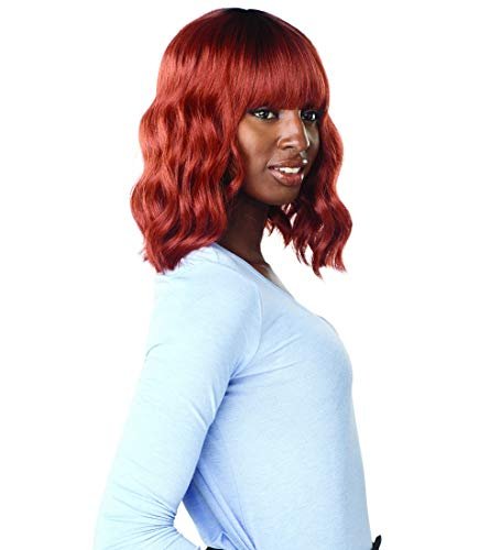 Sensationnel Synthetic Dashly Wig - UNIT 3 (1B Off Black) | Heat Resistant Fiber Wig - görsel 8