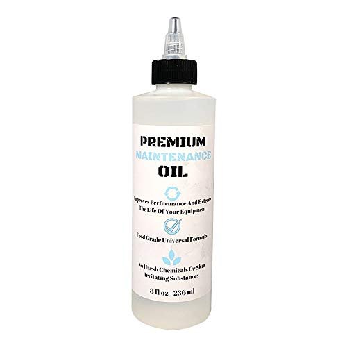 Premium Lubricating White Oil (8 oz) for Electric Shavers, Hair Clippers, Trimmers & Straight Razors with Anti-Rust Protection Avelisse