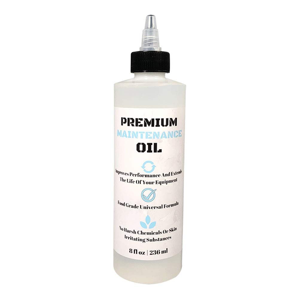 Premium Lubricating White Oil (8 oz) for Electric Shavers, Hair Clippers, Trimmers & Straight Razors with Anti-Rust Protection Avelisse