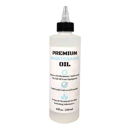Premium Lubricating White Oil (8 oz) for Electric Shavers, Hair Clippers, Trimmers & Straight Razors with Anti-Rust Protection Avelisse