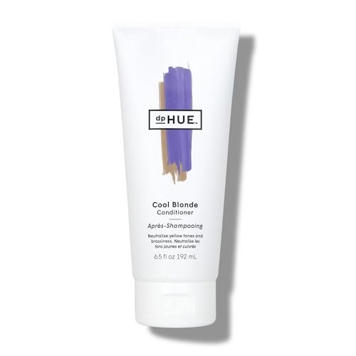 dpHUE Cool Blonde Conditioner - Purple Pigments Neutralize Brass, 6.5 oz - Color Safe, Sulfate Free, Leaping Bunny Certified - görsel 2