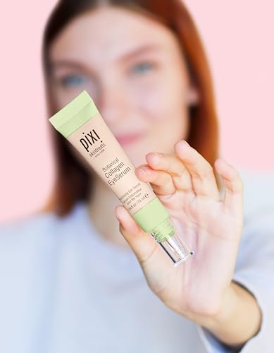 Pixi Beauty Botanical Collagen Eye Serum – Hydrating & Firming Eye Treatment, 0.84 Fl Oz