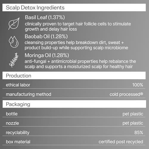 ACT+ ACRE Cold Processed Scalp Detox Oil – Sulfate-Free Care for Flaky, Dry & Itchy Scalp – Promotes Thicker, Fuller-Looking Hair Avelisse