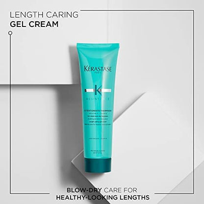 KERASTASE Resistance Extentioniste Thermique Heat Protecting Leave-In Cream - Strengthens Hair, Prevents Damage, Seals Split Ends - 5.1 Fl Oz Avelisse
