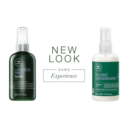 Tea Tree Lavender Mint Moisture Milk Leave-In Conditioner for Coarse, Curly & Dry Hair - 3.4 fl oz