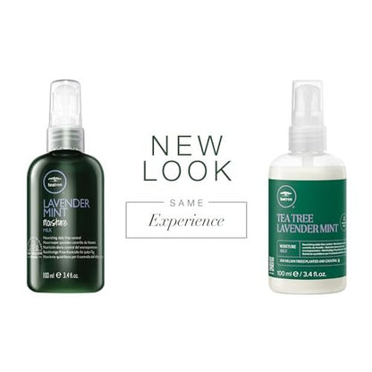 Tea Tree Lavender Mint Moisture Milk Leave-In Conditioner for Coarse, Curly & Dry Hair - 3.4 fl oz