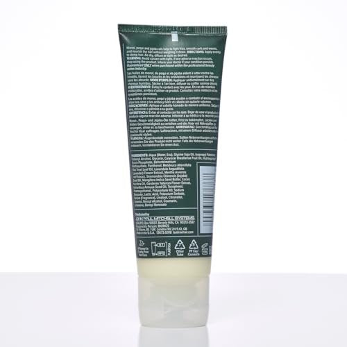 Tea Tree Lavender Mint Taming Cream - Rich Hair Styling Cream for Coarse, Curly & Dry Hair, 3.4 fl. oz. Avelisse