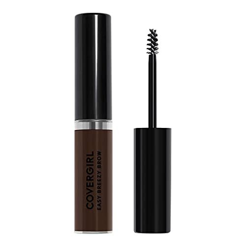 COVERGIRL Easy Breezy Brow Volumizing Gel - 24-Hour Hold, Argan Oil & Biotin, Deep 115, 0.16 Fl Oz Avelisse