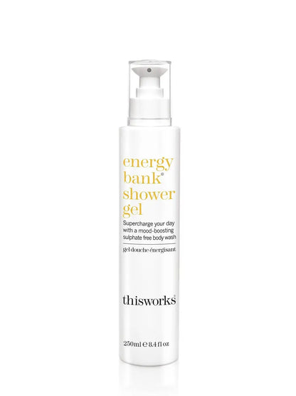 THISWORKS Energy Bank Shower Gel – Energizing Body Wash for Clean, Hydrated Skin, 250ml Avelisse