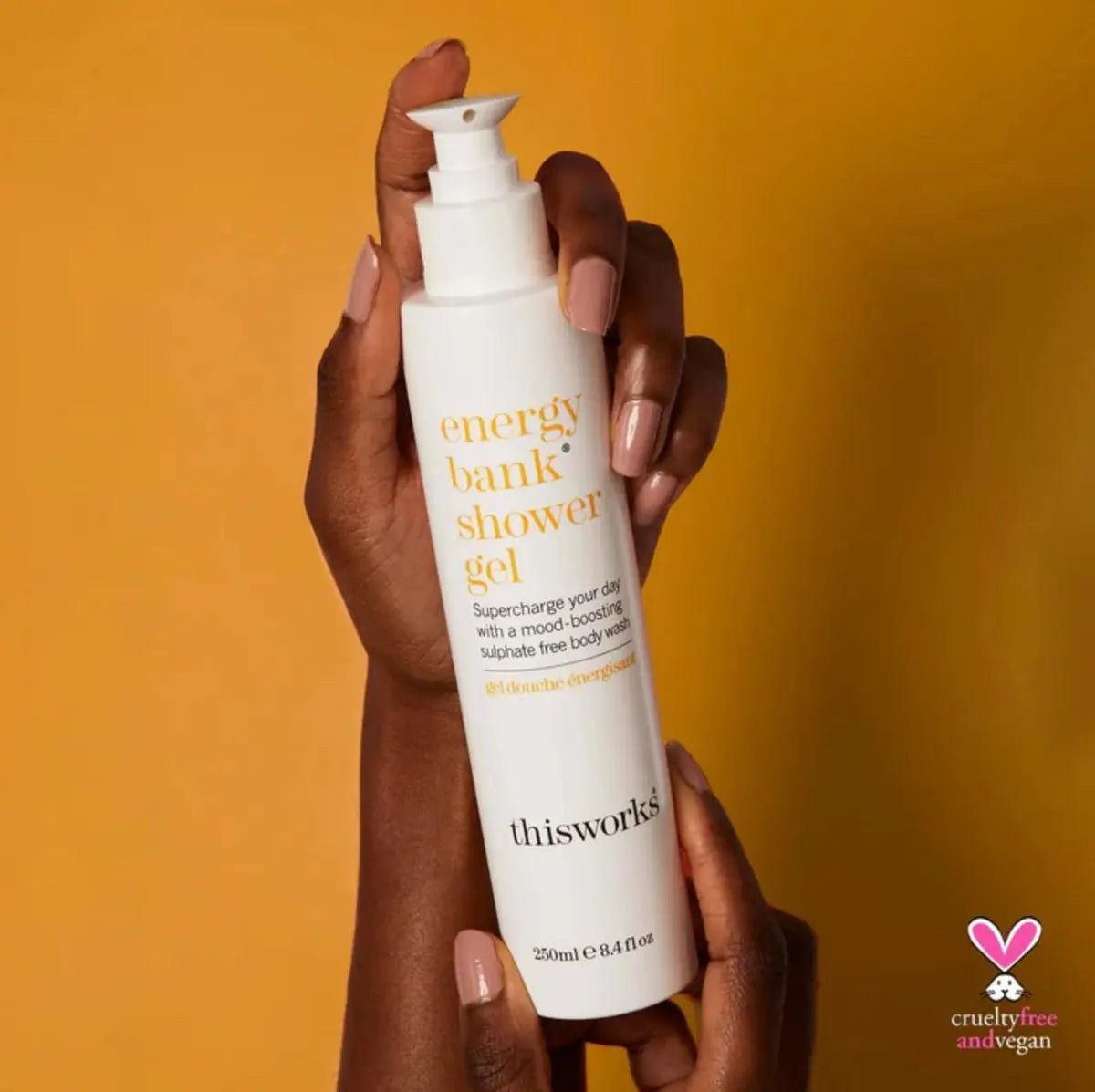THISWORKS Energy Bank Shower Gel – Energizing Body Wash for Clean, Hydrated Skin, 250ml Avelisse