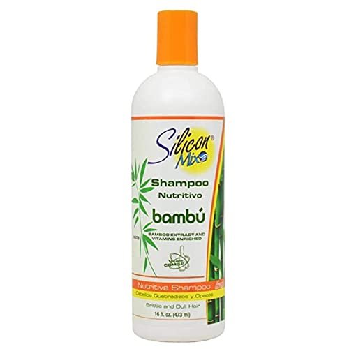 Silicon Mix Bamboo Hair Treatment & Shampoo Combo Set (16 oz Each) Avelisse