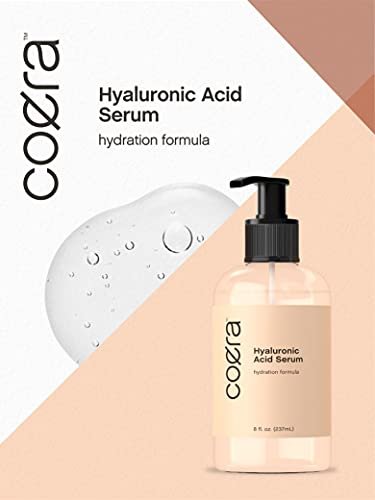 Coera Hyaluronic Acid Serum 8 fl oz – Moisturizing & Hydrating for Face, Skin, Hair & Nails – Paraben & SLS Free - görsel 14