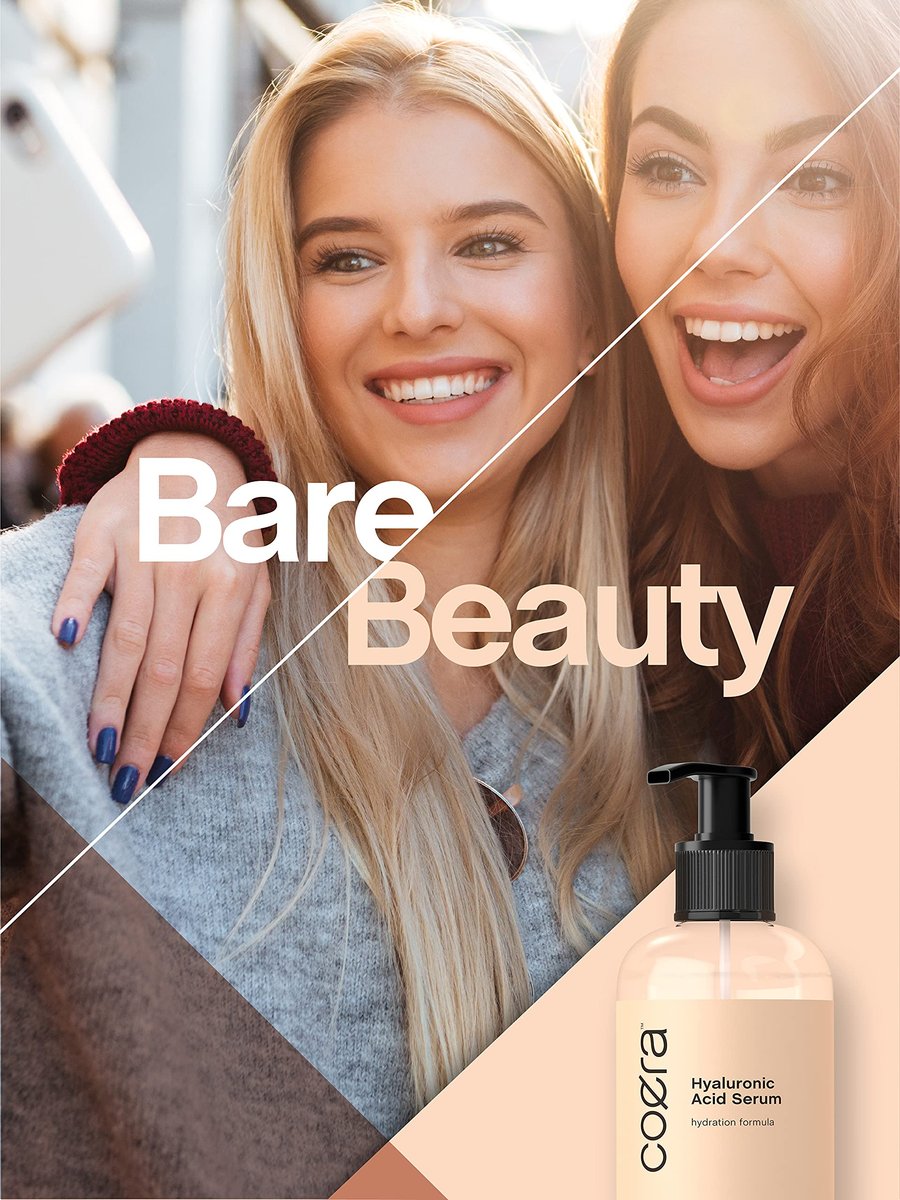Coera Hyaluronic Acid Serum 8 fl oz – Moisturizing & Hydrating for Face, Skin, Hair & Nails – Paraben & SLS Free - görsel 11