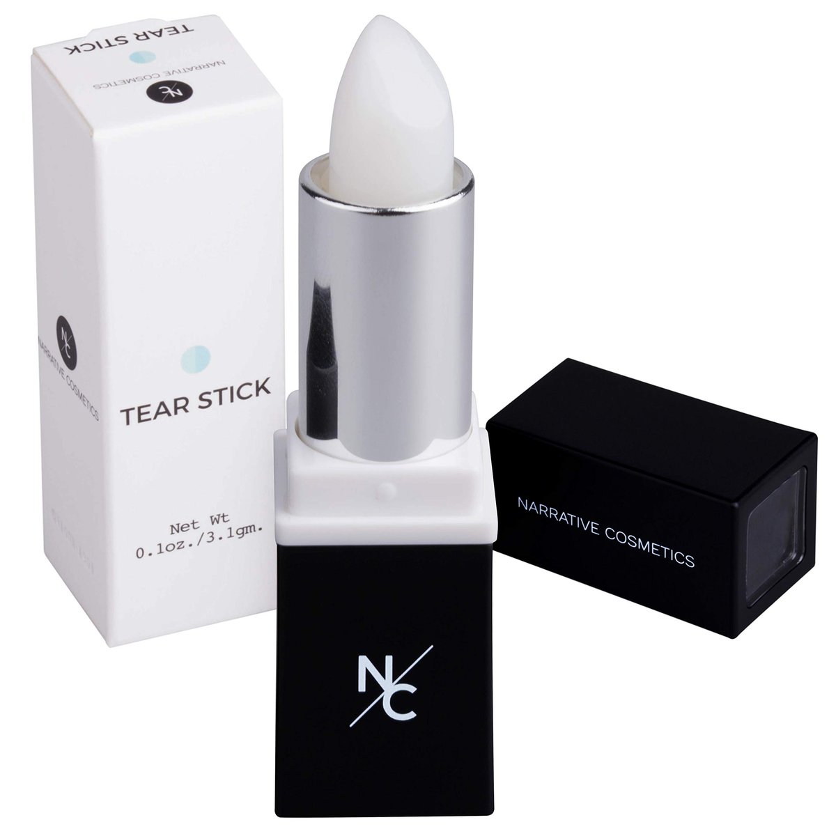 Narrative Cosmetics Tear Stick - Professional Menthol Wax Cry Stick for Natural Tears on Cue | SFX Makeup for Film, Theatre, TV, Cosplay & Halloween - görsel 1